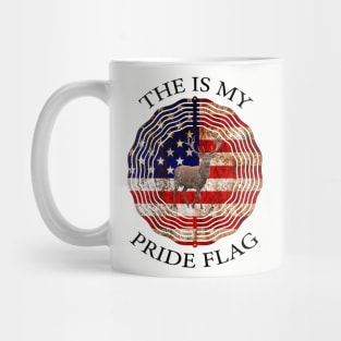 This Is My Pride Flag USA American 4th of July Patriotic Mug